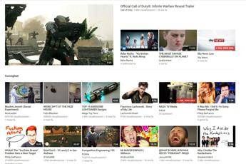 Meno testo, più immagini: YouTube verso un cambio di design Meno testo, più immagini: YouTube verso un cambio di design