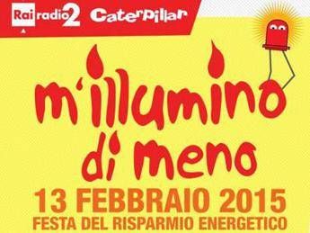 Caterpillar lancia la nuova campagna 'M'illumino di meno' 2015 Caterpillar lancia la nuova campagna 'M'illumino di meno' 2015
