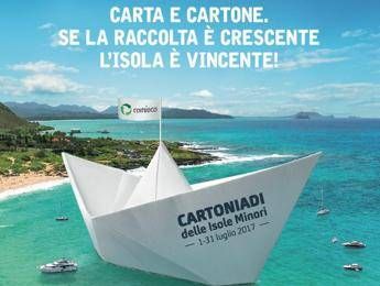 Raccolta carta e cartone, Comieco lancia la sfida alle Isole minori Raccolta carta e cartone, Comieco lancia la sfida alle Isole minori