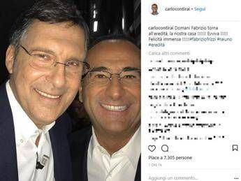 Frizzi di nuovo al timone dell'Eredità Frizzi di nuovo al timone dell'Eredità