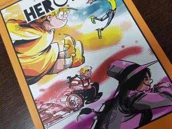 Largo a supereroi disabili e normodotati con Four Energy Heroes Largo a supereroi disabili e normodotati con Four Energy Heroes