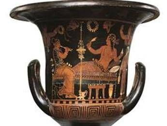 Museo Usa restituisce vaso trafugato a Paestum Museo Usa restituisce vaso trafugato a Paestum