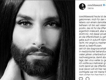Sono positiva all'Hiv, Conchita Wurst si confessa Sono positiva all'Hiv, Conchita Wurst si confessa