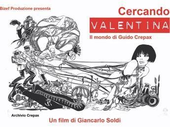 Cercando Valentina, il mondo di Crepax in un doc Cercando Valentina, il mondo di Crepax in un doc
