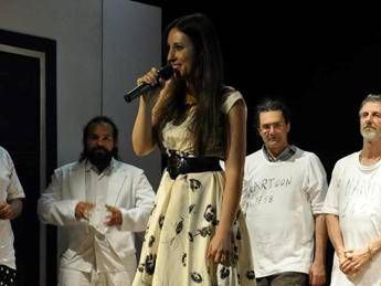 Aurin Proietti al Teatro Flavio con 'Tutti per Uno - Uno per tutti' Aurin Proietti al Teatro Flavio con 'Tutti per Uno - Uno per tutti'