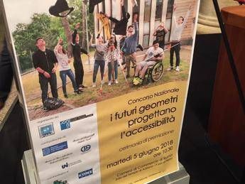I #futurigeometri per l'accessibilità premiati a Roma I #futurigeometri per l'accessibilità premiati a Roma