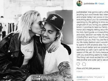 Justin Bieber si sposa Justin Bieber si sposa