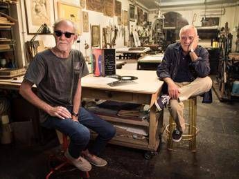 Mimmo Paladino e Francesco De Gregori insieme per 'Anema e Core' Mimmo Paladino e Francesco De Gregori insieme per 'Anema e Core'