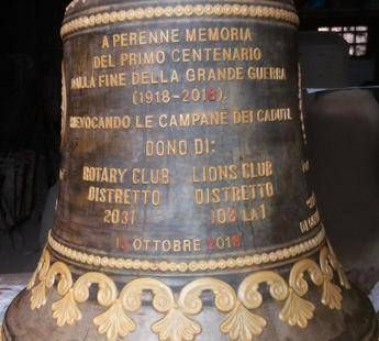 Grande Guerra, a Torino suona la 'Campana della Libertà' Grande Guerra, a Torino suona la 'Campana della Libertà'