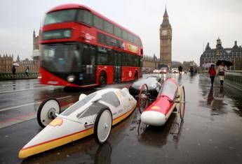Otto team italiani in gara a Londra per la maratona dei veicoli più 'green' Otto team italiani in gara a Londra per la maratona dei veicoli più 'green'