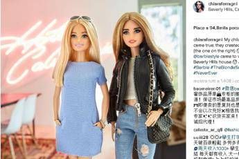 Chiara Ferragni realizza il suo sogno: diventa una Barbie Chiara Ferragni realizza il suo sogno: diventa una Barbie