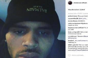 Aggressione a mano armata il rapper Chris Brown finisce in manette
