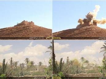 Siria, Is distrugge due antichi mausolei vicino Palmira Siria, Is distrugge due antichi mausolei vicino Palmira