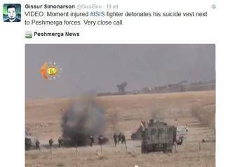 Accerchiato e in trappola: kamikaze dell'Is si fa esplodere travolgendo i soldati /Video Accerchiato e in trappola: kamikaze dell'Is si fa esplodere travolgendo i soldati /Video