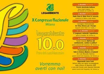 'L'era del cambiamento', al via il congresso nazionale di Legambiente 'L'era del cambiamento', al via il congresso nazionale di Legambiente