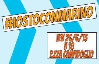 #IoStoConMarino, venerdì al Campidoglio manifestazione in sostegno del sindaco #IoStoConMarino, venerdì al Campidoglio manifestazione in sostegno del sindaco