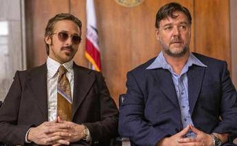Ryan Gosling e Russel Crowe a Cannes, in 'The Nice Guys' alchimia perfetta Ryan Gosling e Russel Crowe a Cannes, in 'The Nice Guys' alchimia perfetta