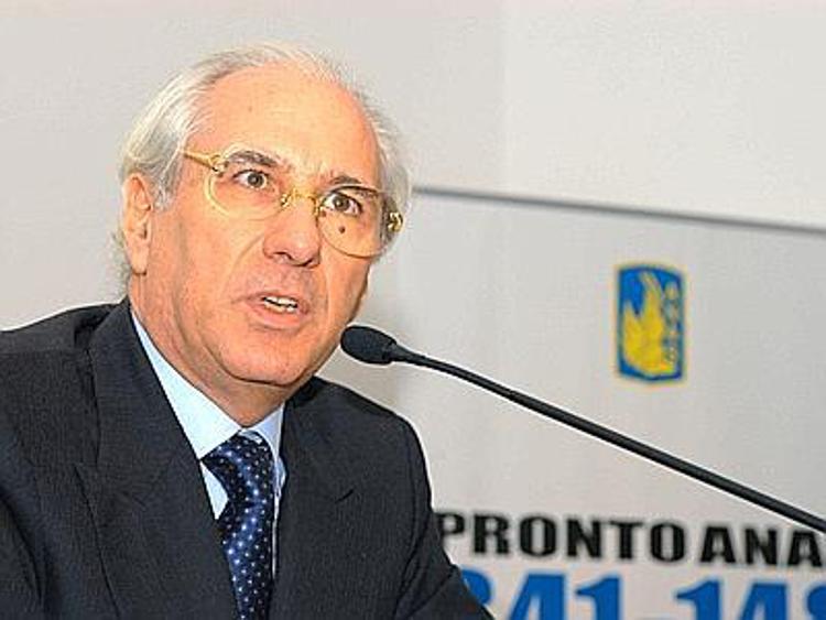 Il presidente uscente di Anas Pietro Ciucci