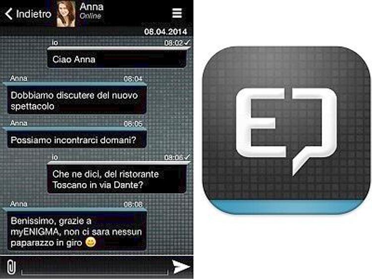 myENIGMA: la prima messaging App per l'Italia a prova di intercettazione