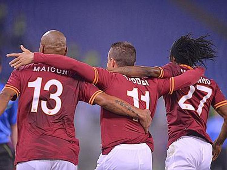 Serie A: Roma show, giallorossi calano il tris contro l'Atalanta