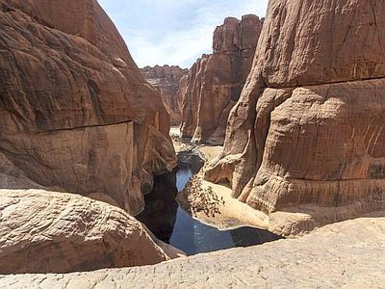 Guelta d'Archei, oasi straordinaria che si trova nel cuore del Sahara