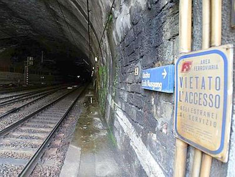 Cadavere di un uomo trovato nella galleria ferroviaria tra Ospedaletti e Sanremo