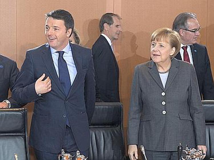 Da Merkel piena fiducia a Renzi: ''Con lui cambio strutturale''