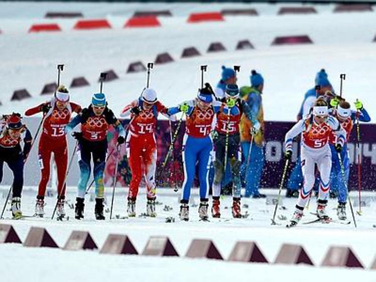 Biathlon, primo oro dell'Ucraina con la staffetta femminile