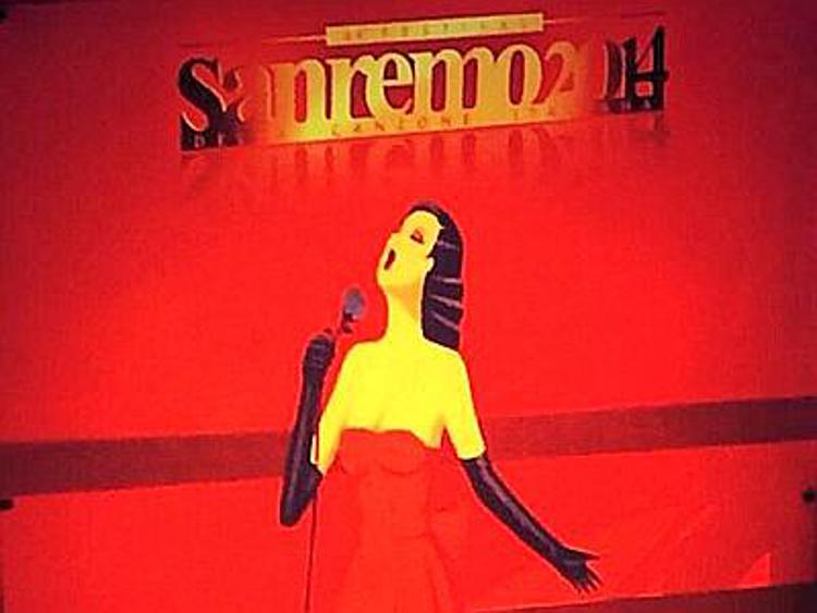 Il manifesto di Sanremo 2014 è al femminile e dal sapore vintage