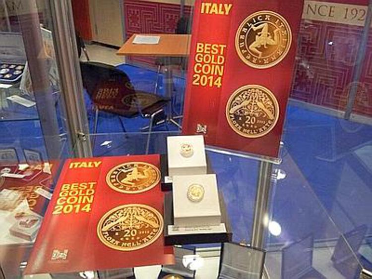 World Money Fair 2014, Zecca italiana premiata per la migliore moneta d'oro
