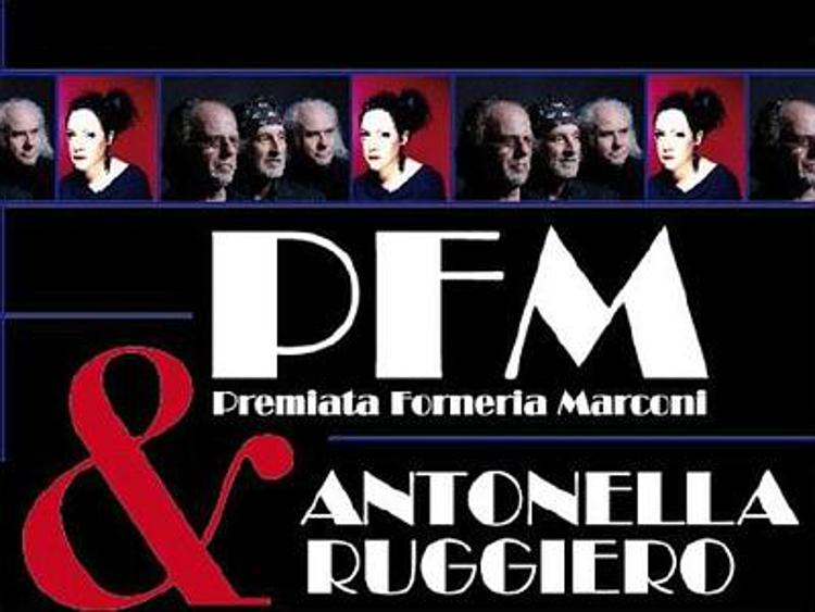 Milano, Antonella Ruggiero e la Pfm al Teatro degli Arcimboldi
