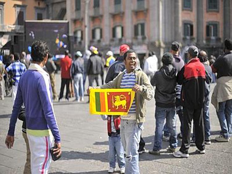 In Italia circa 100.000 srilankesi, la metà è occupata