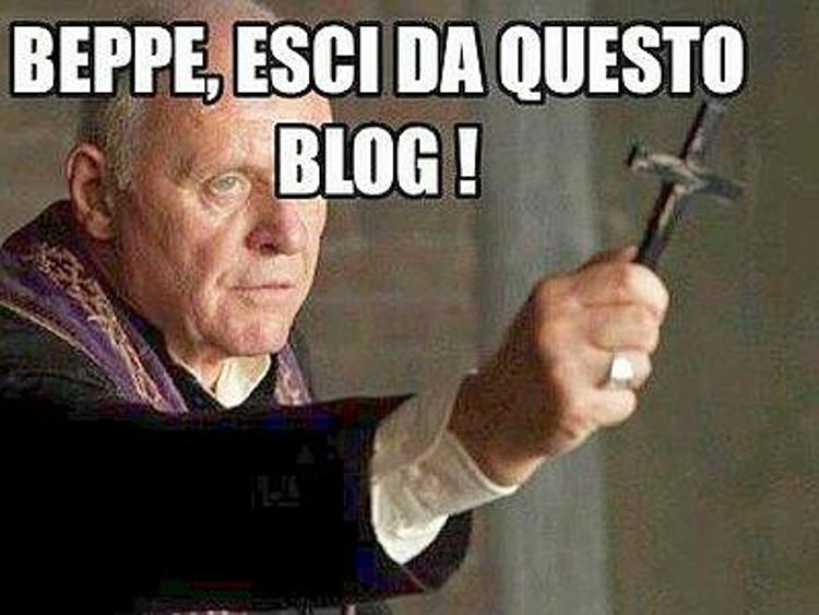 'Beppe, esci da questo blog', su Twitter impazza la battuta di Renzi