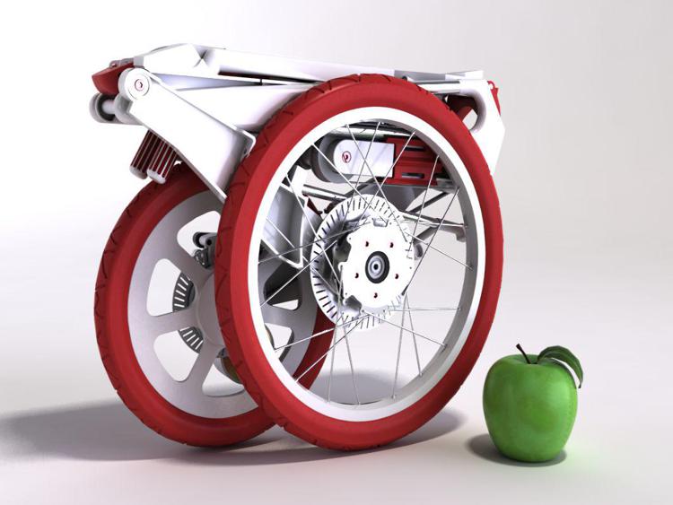 Mobilita': arriva la bici pieghevole che entra in una borsa