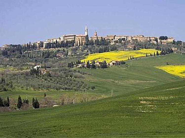 Siena, parte variante esterna al centro storico di Pienza