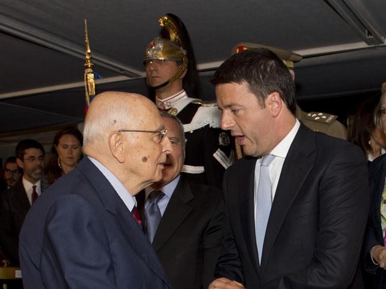 Ue, Renzi ricevuto da Napolitano: ‘’Ora forte rinnovamento’’