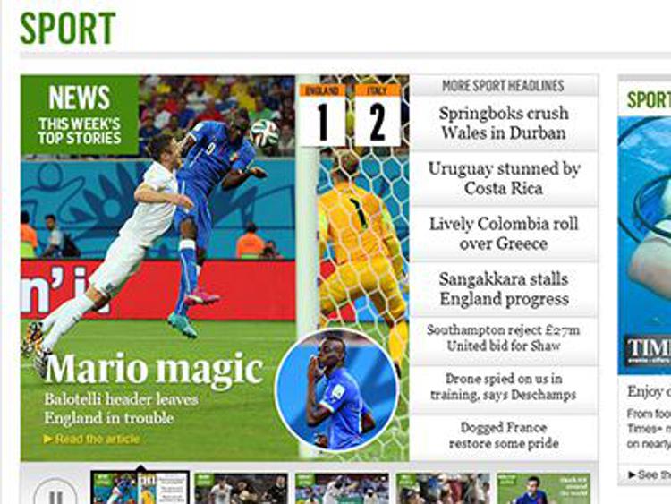 Fair play inglese, la stampa esalta Balotelli e Pirlo