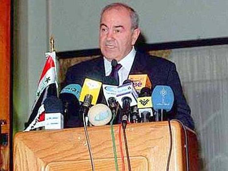 Iraq: Allawi, premier Maliki lasci, serve governo unita'