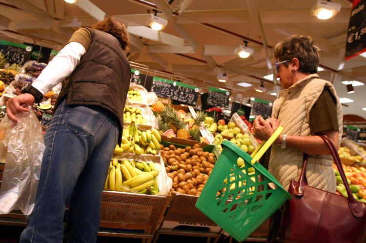 Consumi: Istat, in 2013 spesa mensile famiglie -2,5% su anno
