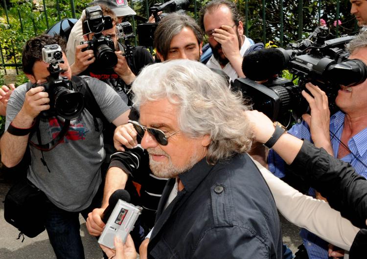 Beppe Grillo (Infophoto) - INFOPHOTO