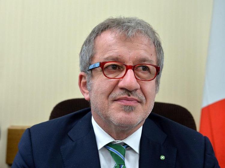 Il presidente della Regione Lombardia, Roberto Maroni 