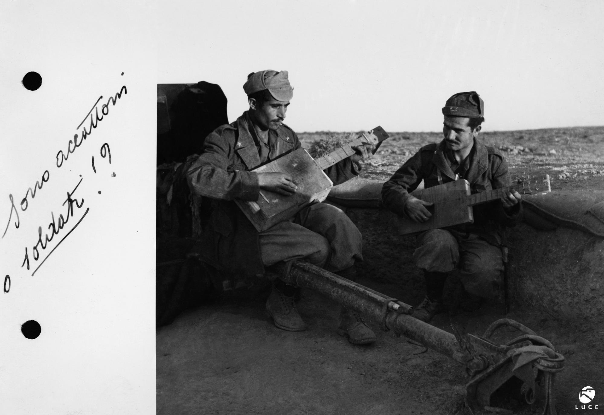 Foto reparto guerra Riservate, Africa settentrionale (1941)