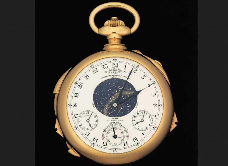Henry Graves Supercomplication, base d'asta da oltre 12 mln per l'orologio più famoso del mondo