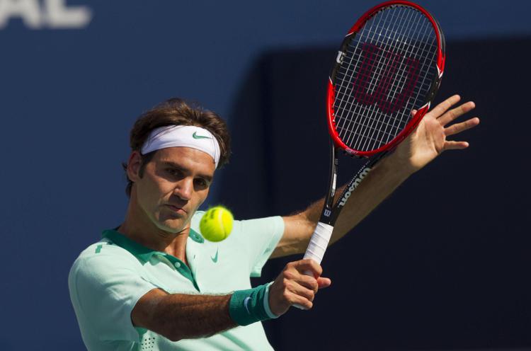 Lo svizzero Roger Federer (Xinhua) - Xinhua