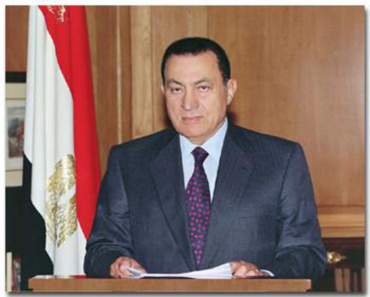L'ex presidente egiziano Hosni Mubarak
