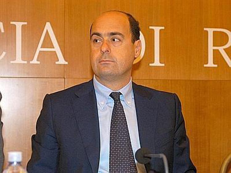 Il presidente della Regione Lazio, Nicola Zingaretti