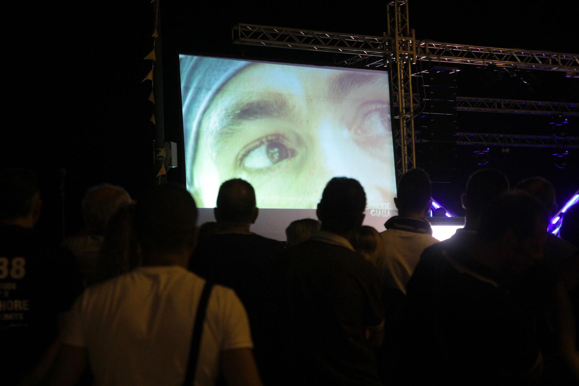 Cesenatico, 3 agosto 2012: la "Notte Gialla" in ricordo di Pantani  (INFOPHOTO)
