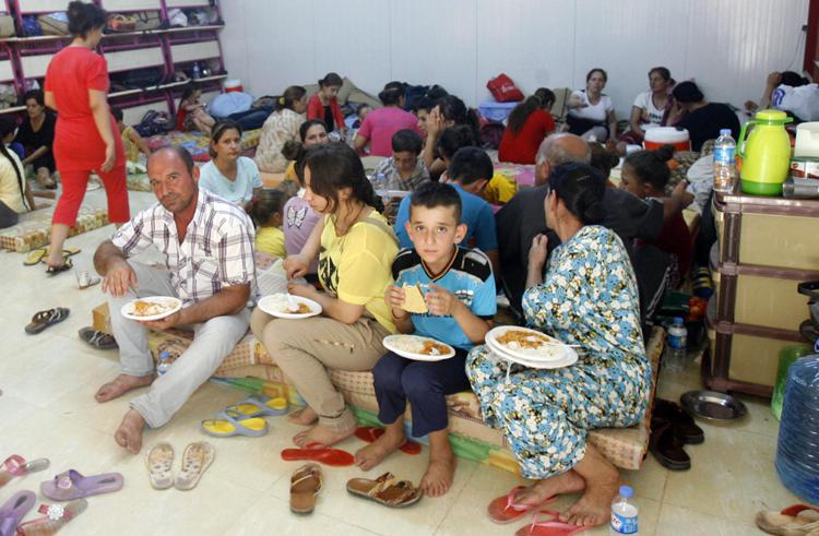 Rifugiati cristiani in Iraq /Infophoto - INFOPHOTO