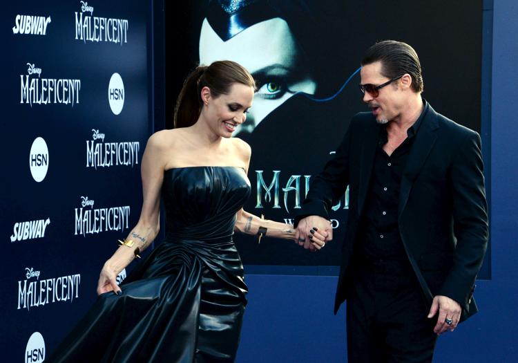 Angelina Jolie e Brad Pitti (Infophoto) - INFOPHOTO