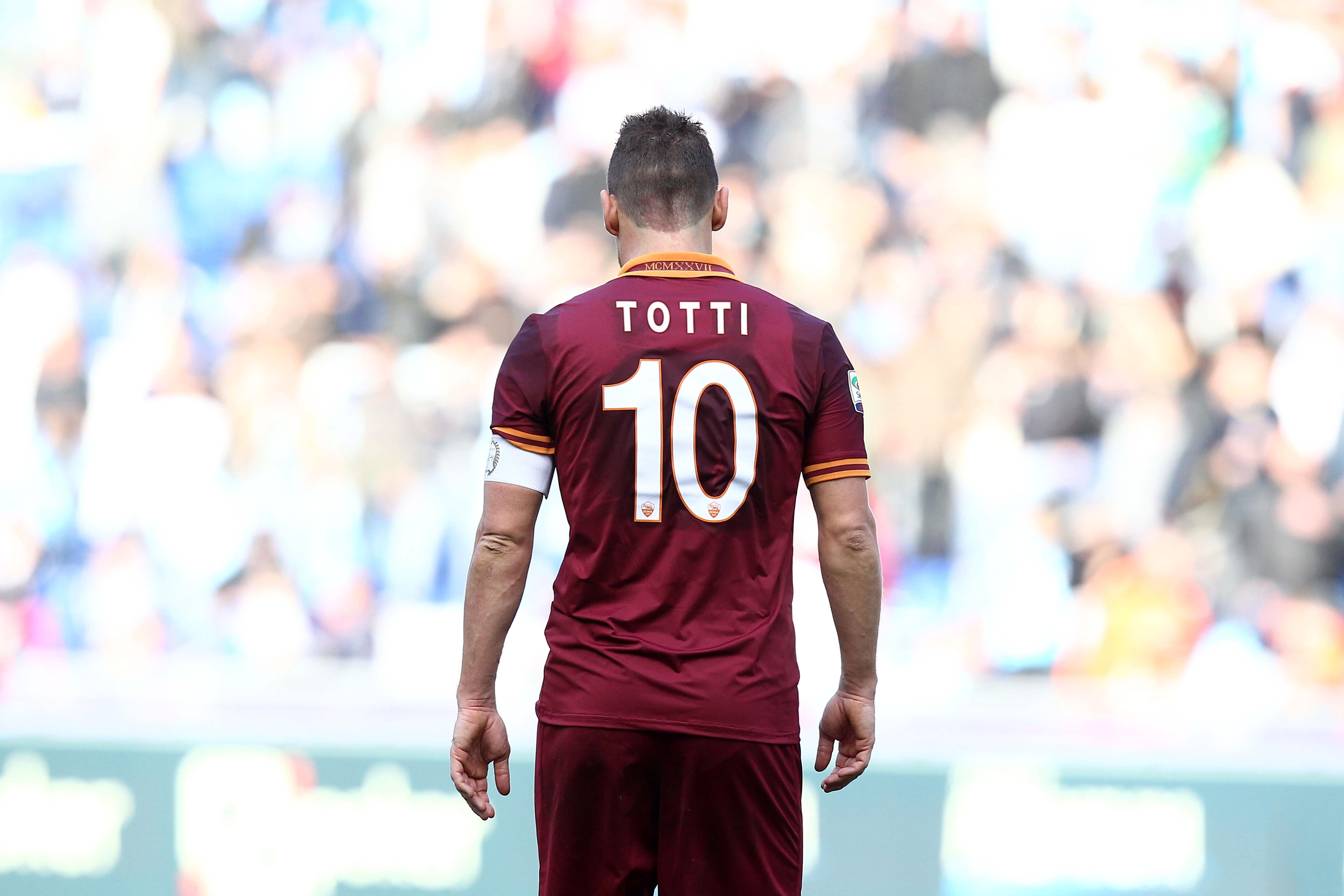 Francesco Totti in Lazio-Roma del 09/02/2014 - Infophpto